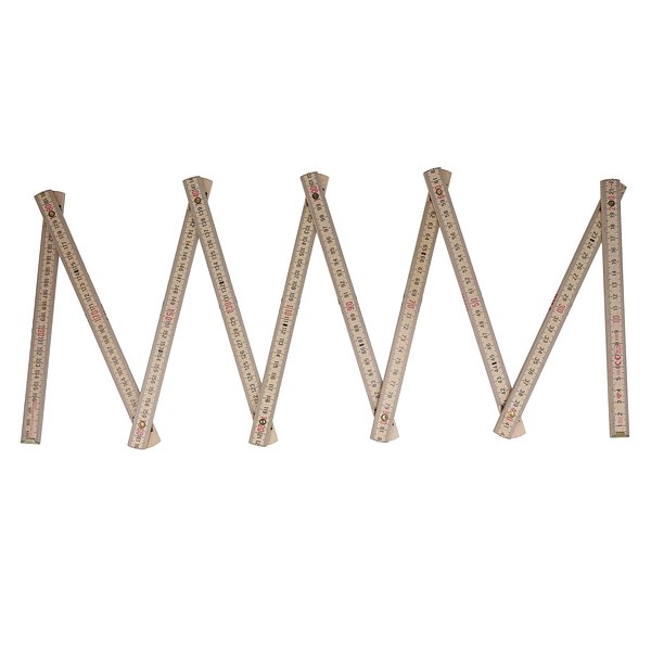 Zollstock 2m Premium natur Reile