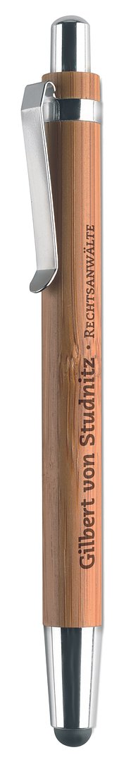 Bambus-Kugelschreiber Luoll