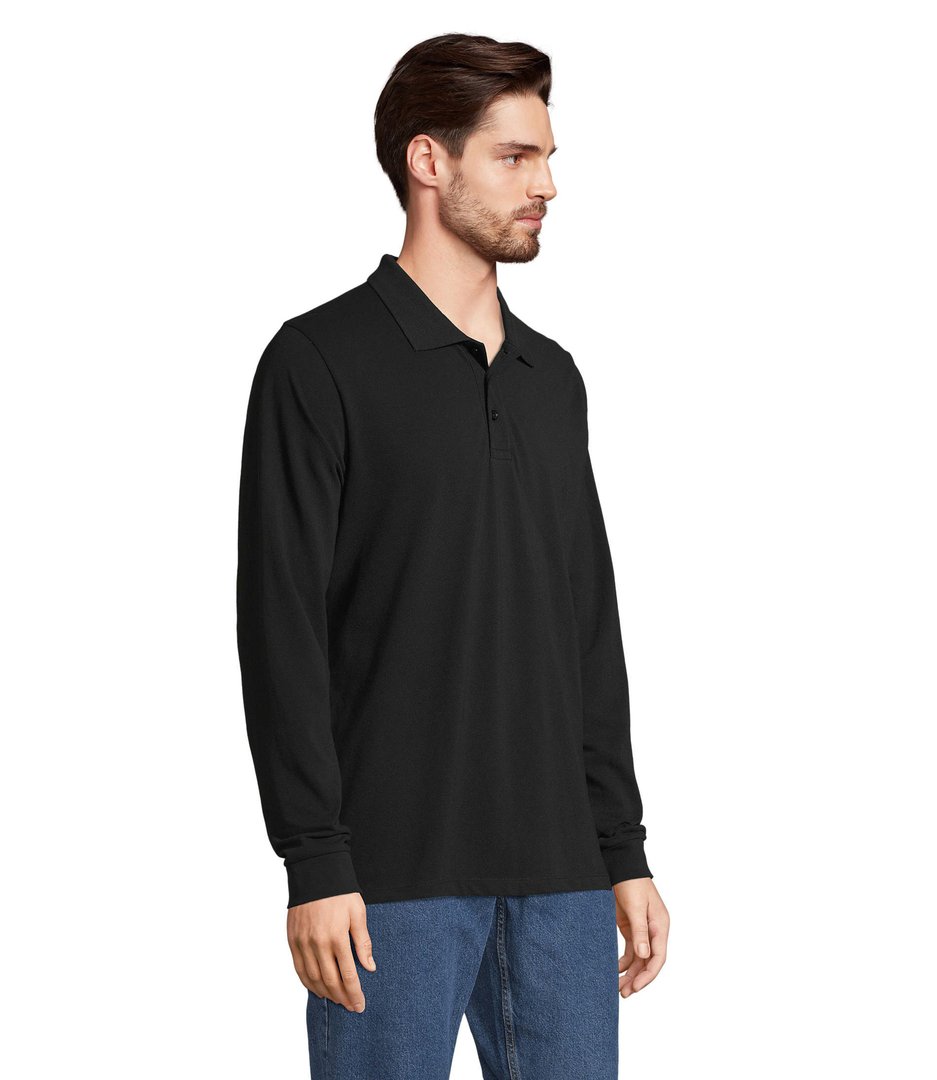 Long-Sleeve Unisex Polo 200 Vreie