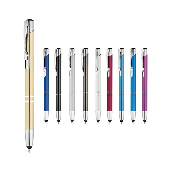 Kugelschreiber aus Aluminium Rudesco