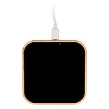 Kabelloses Ladegerät aus Bambus und Glas 10W Fadina