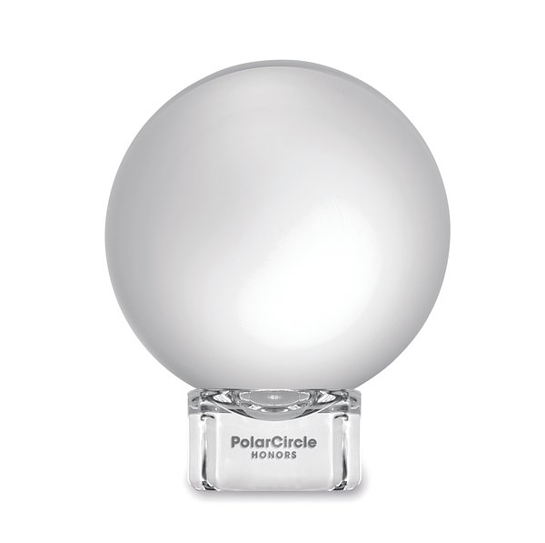 Glas-Pokal rund Luole