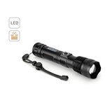 Wiederaufladbare Taschenlampe aus Aluminium (85% recyceltem) mit 10 W Leistung Liusep