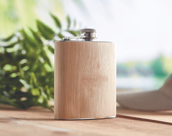 Flachmann Bambus 170ml Chata