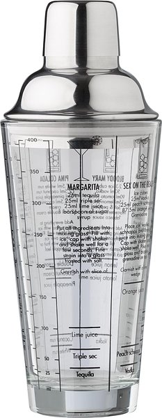 Glas-Cocktailshaker (400 ml) Mirina