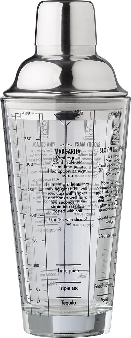 Glas-Cocktailshaker (400 ml) Mirina