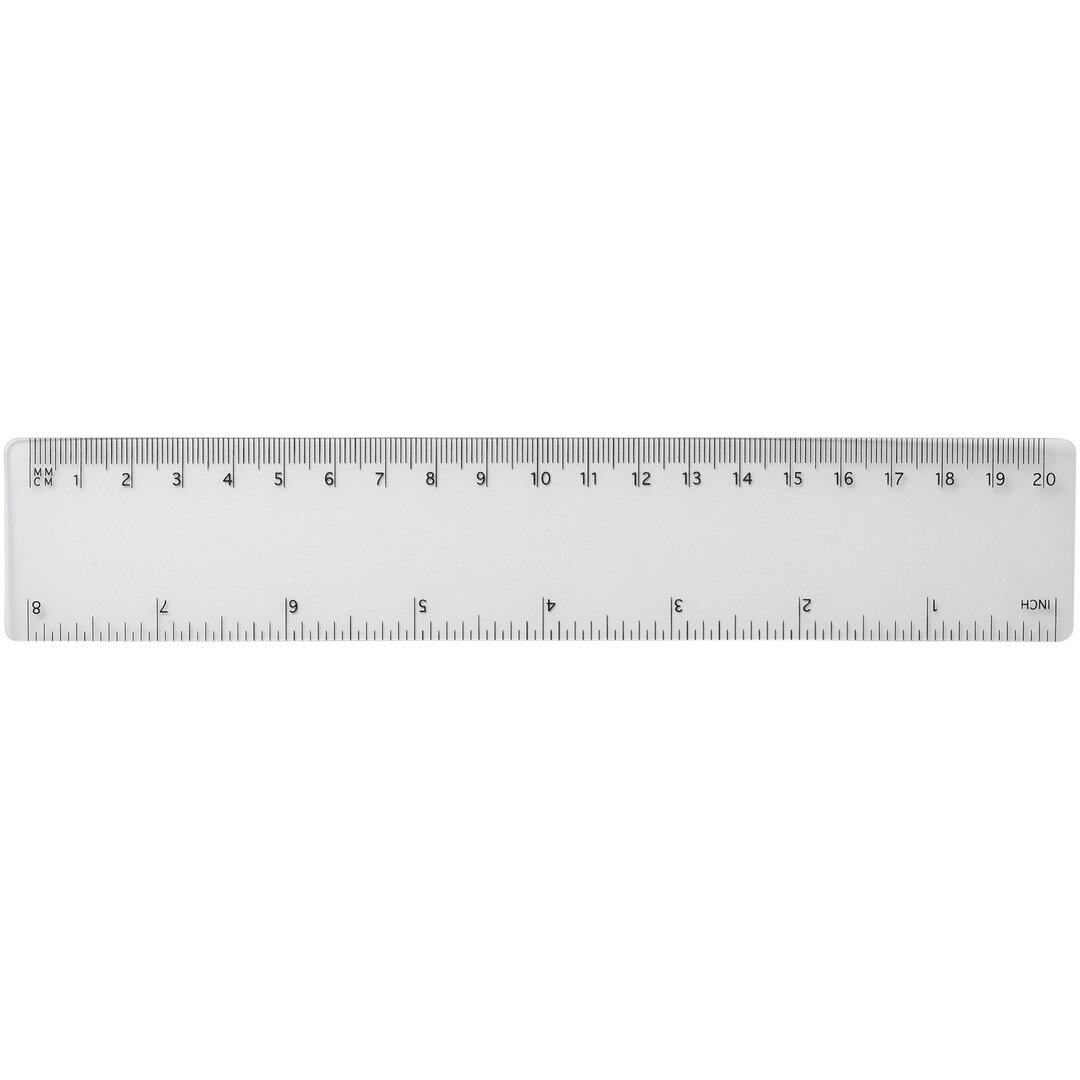 20 cm Kunststofflineal - Bena