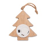 Anhänger aus Holz mit LED Bist