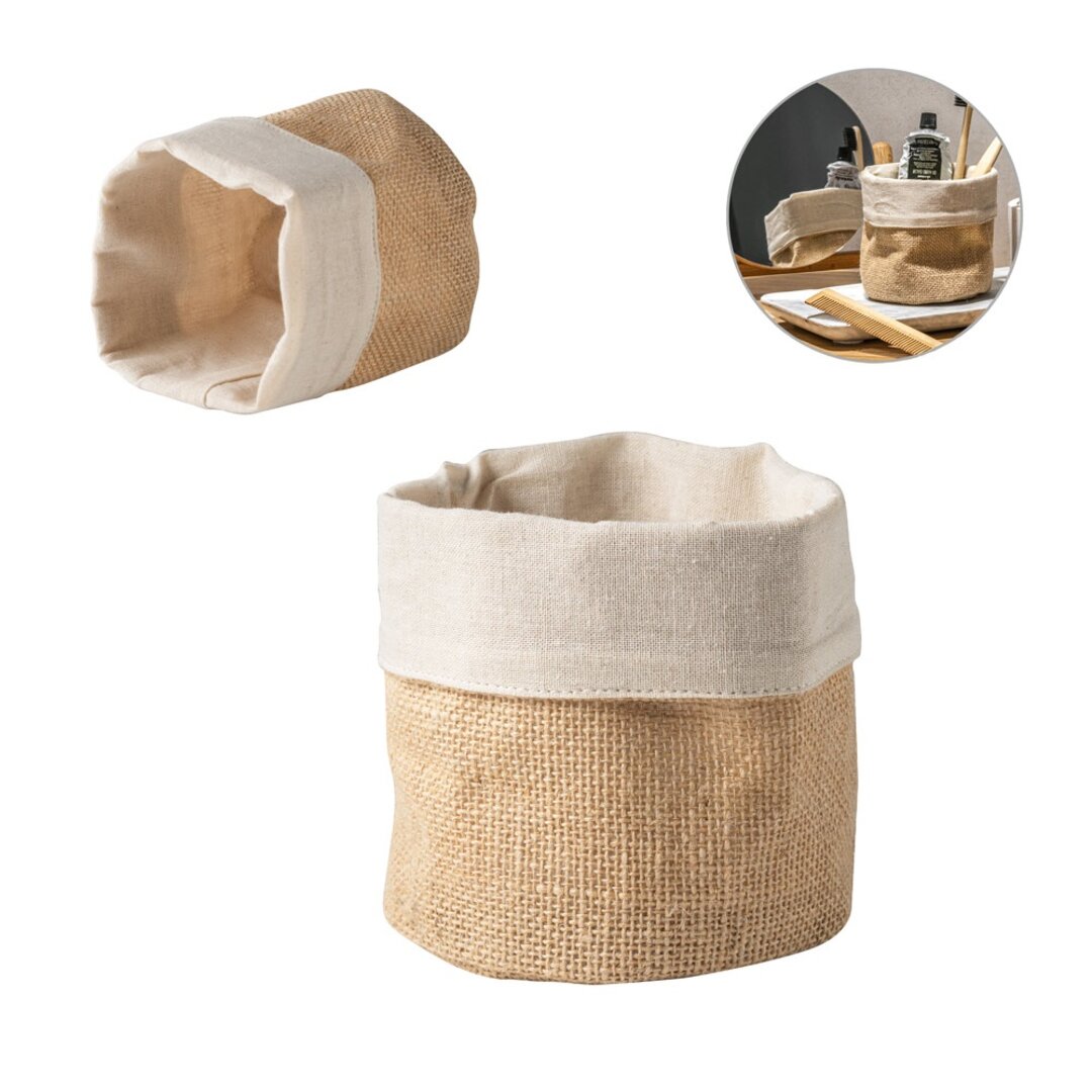 Beutel aus Jute und Baumwolle Vicas