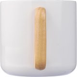 Becher Corg | Recycelter Edelstahl | Holzgriff | 400 ml