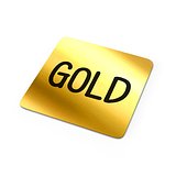 Vinyl Sticker Quadrat 25x25mm Heller