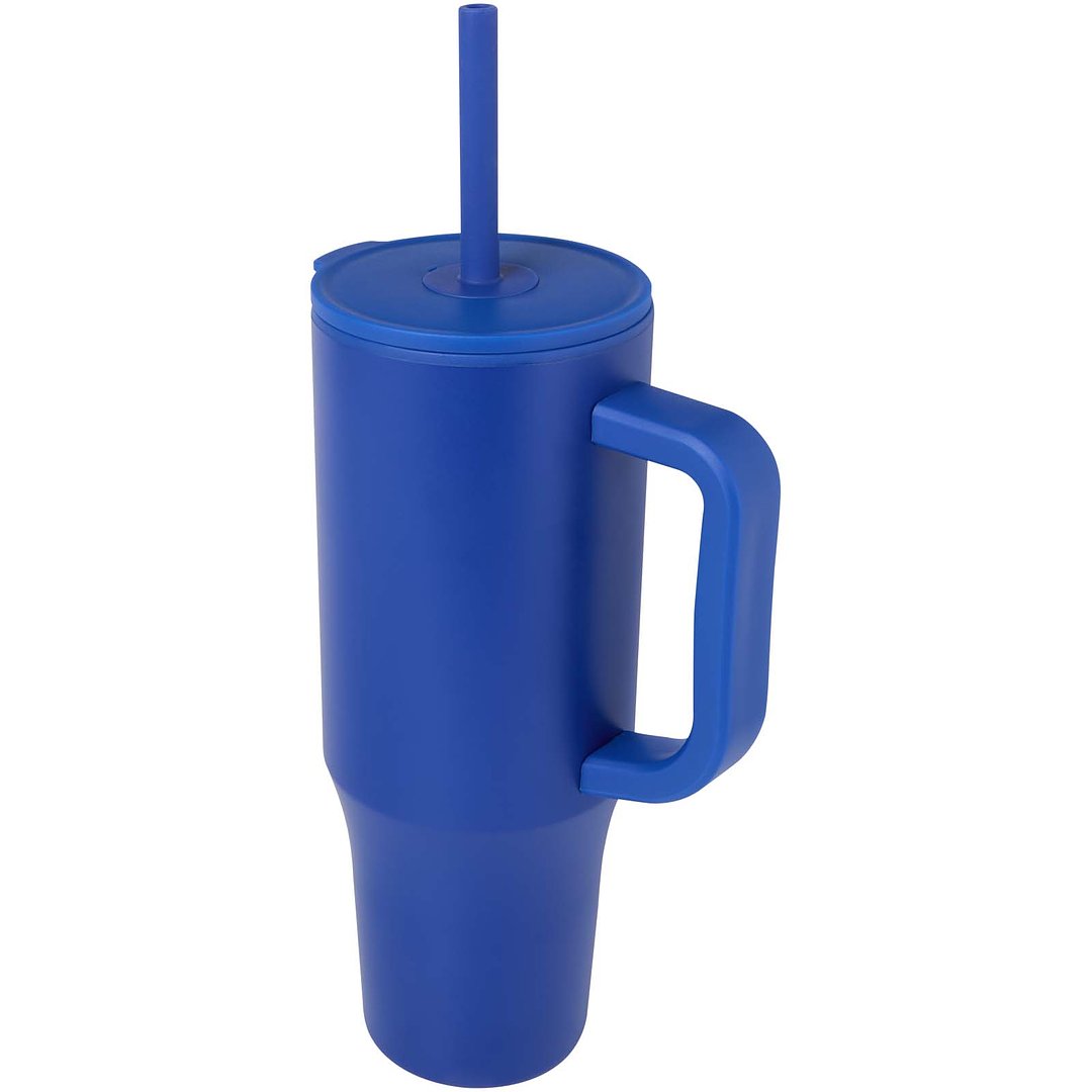 900 ml RCS-zertifizierter Isolierbecher mit Silikon Trinkhalm - Annang