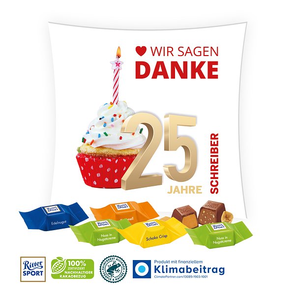 Süsse Editions-Mischung mit Ritter SPORT