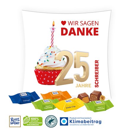 Süsse Editions-Mischung mit Ritter SPORT
