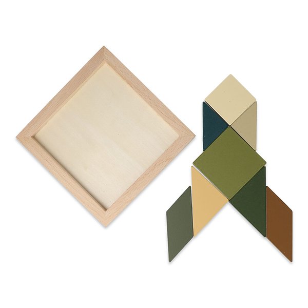 Holz-Tangram think iq puzzle Emmasciep