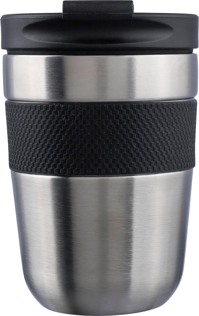 Trinkbecher Andrg | Edelstahl | 300 ml | Silikongriff