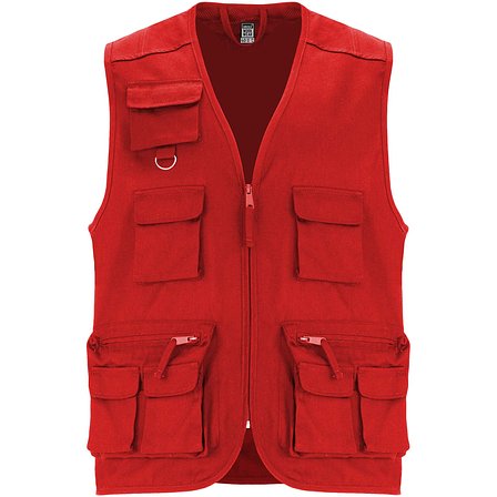 Arbeitsweste mit V-Ausschnitt und mehreren Taschen, 200 g/m2 - Elverven