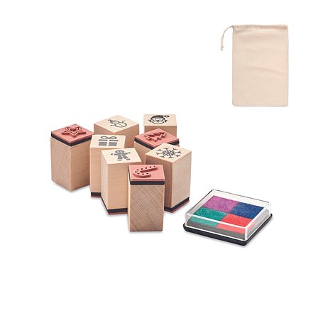 Stempel-Set Weihnachten Uoli