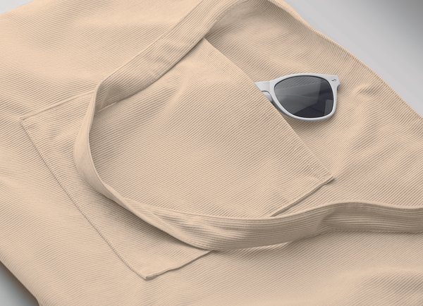 Einkaufstasche Kord-Polyester Hellani