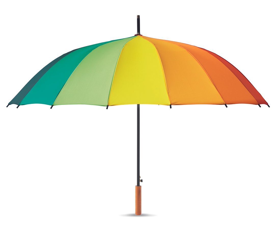 Regenschirm regenbogenfarbig Vrelin