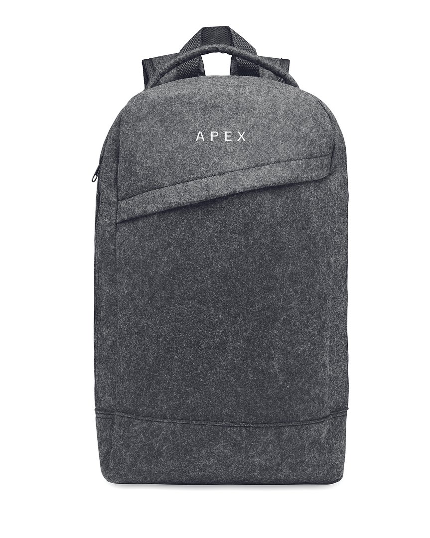 13" Laptop Rucksack RPET-Filz Orillin