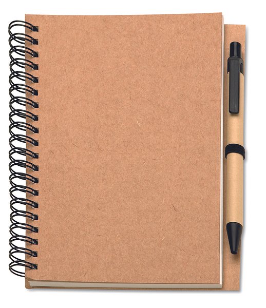 B6 Recyceltes Notizbuch Lolfri