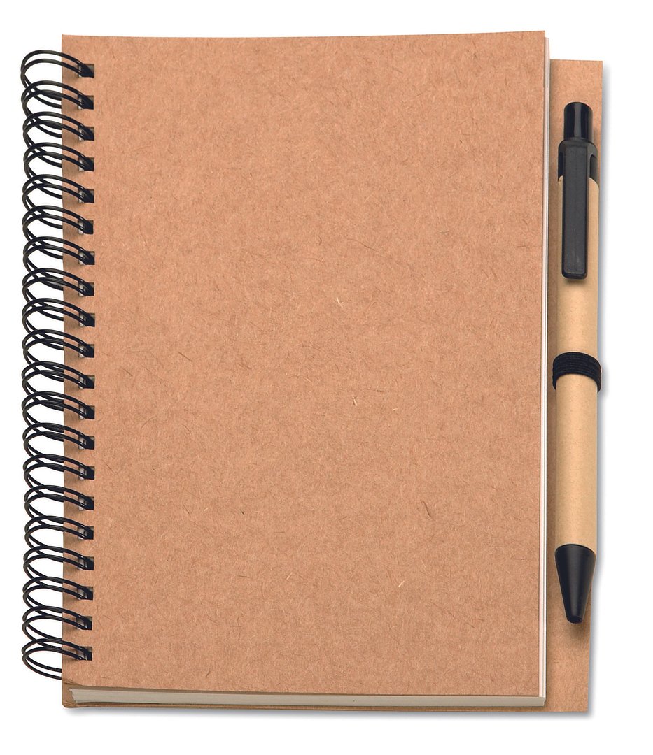 B6 Recyceltes Notizbuch Lolfri