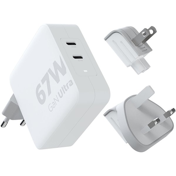 XVC2067 GaN Ultra 67 W Reiseladegerät mit 100 W USB-C PD-Kabel - Menelini