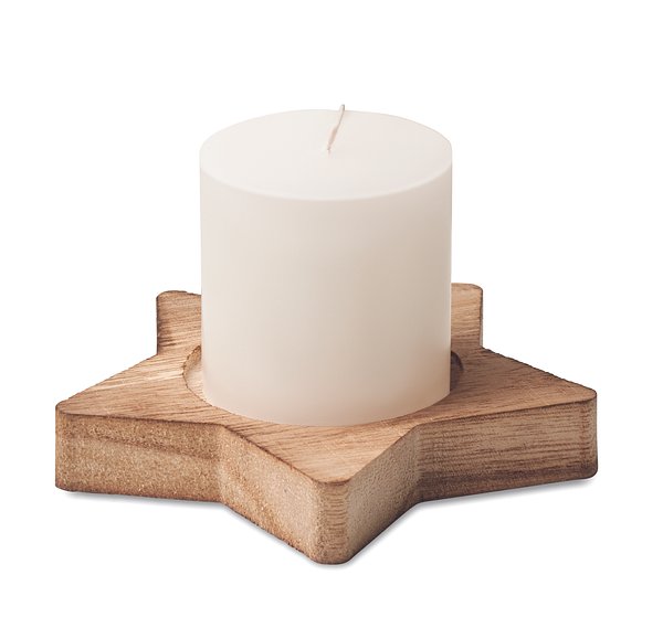 Kerze mit Halter Fenchanna