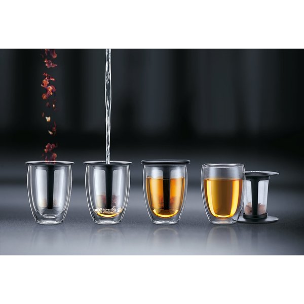 Doppelwandiges Teeglas 350ml Vrendi