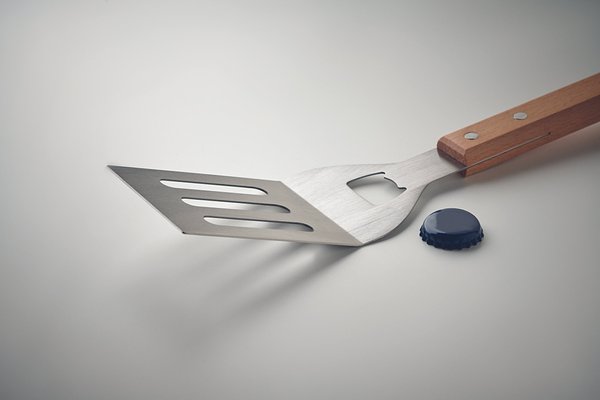 Grill-Spachtel mit Buchenholz Aninatri