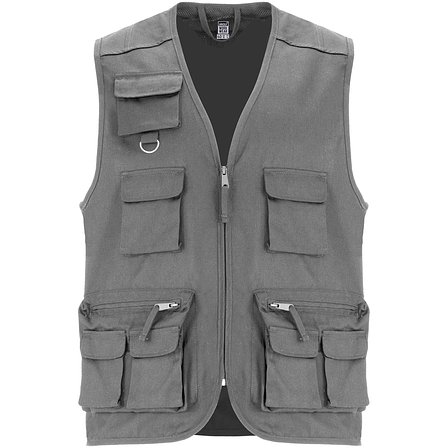 Arbeitsweste mit V-Ausschnitt und mehreren Taschen, 200 g/m2 - Elverven