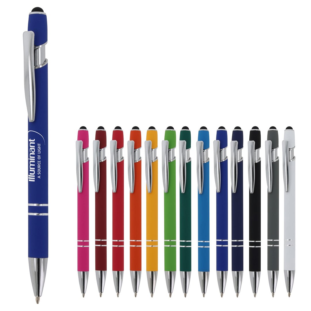 Kugelschreiber Paris Metall weiche Berührung Ylania