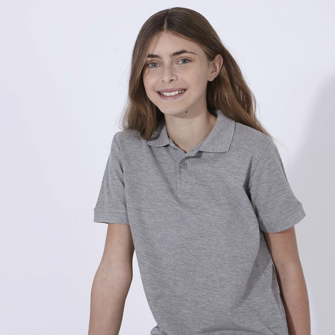 Kinder Farbe Polo-Shirt "keya"