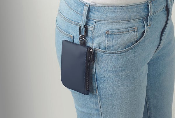 Schlüsseletui PU mit Karabiner Triccen