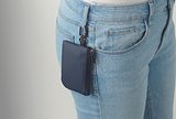 Schlüsseletui PU mit Karabiner Triccen