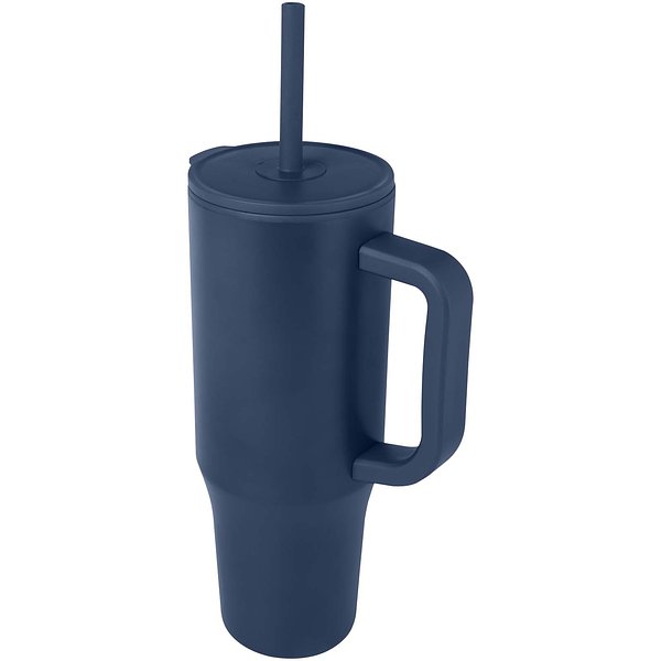 900 ml RCS-zertifizierter Isolierbecher mit Silikon Trinkhalm - Annang