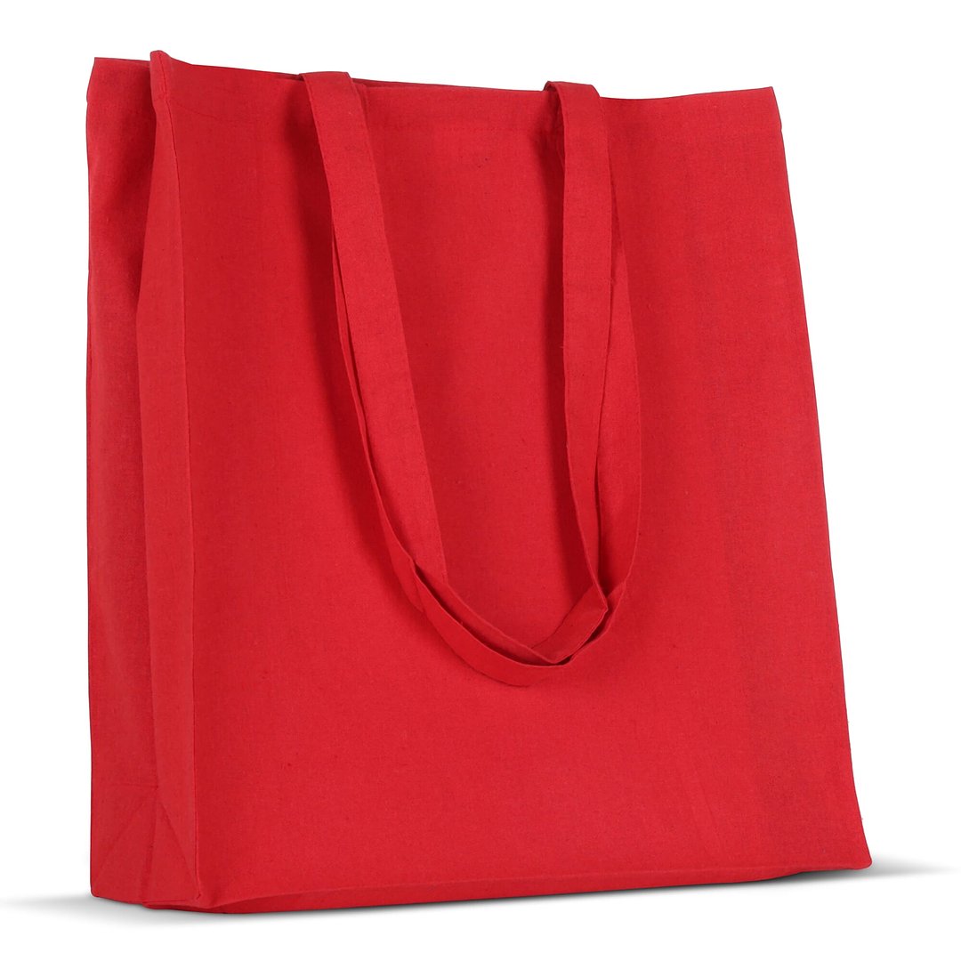 Tasche aus recycelter Baumwolle 140g/m² 38x10x42cm Loretto