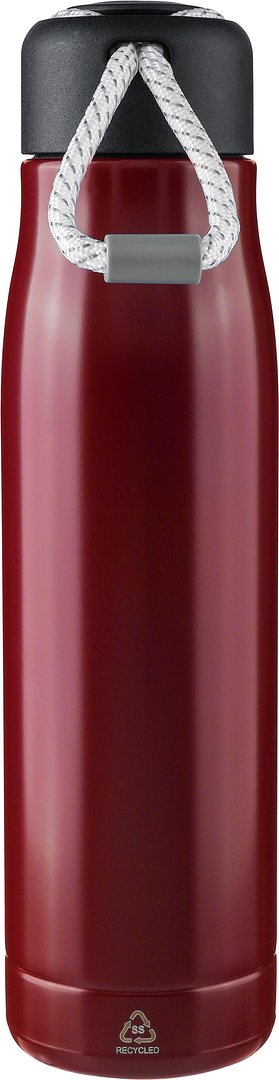 Doppelwandige Trinkflasche aus recyceltem Edelstahl (500 ml) Ninep