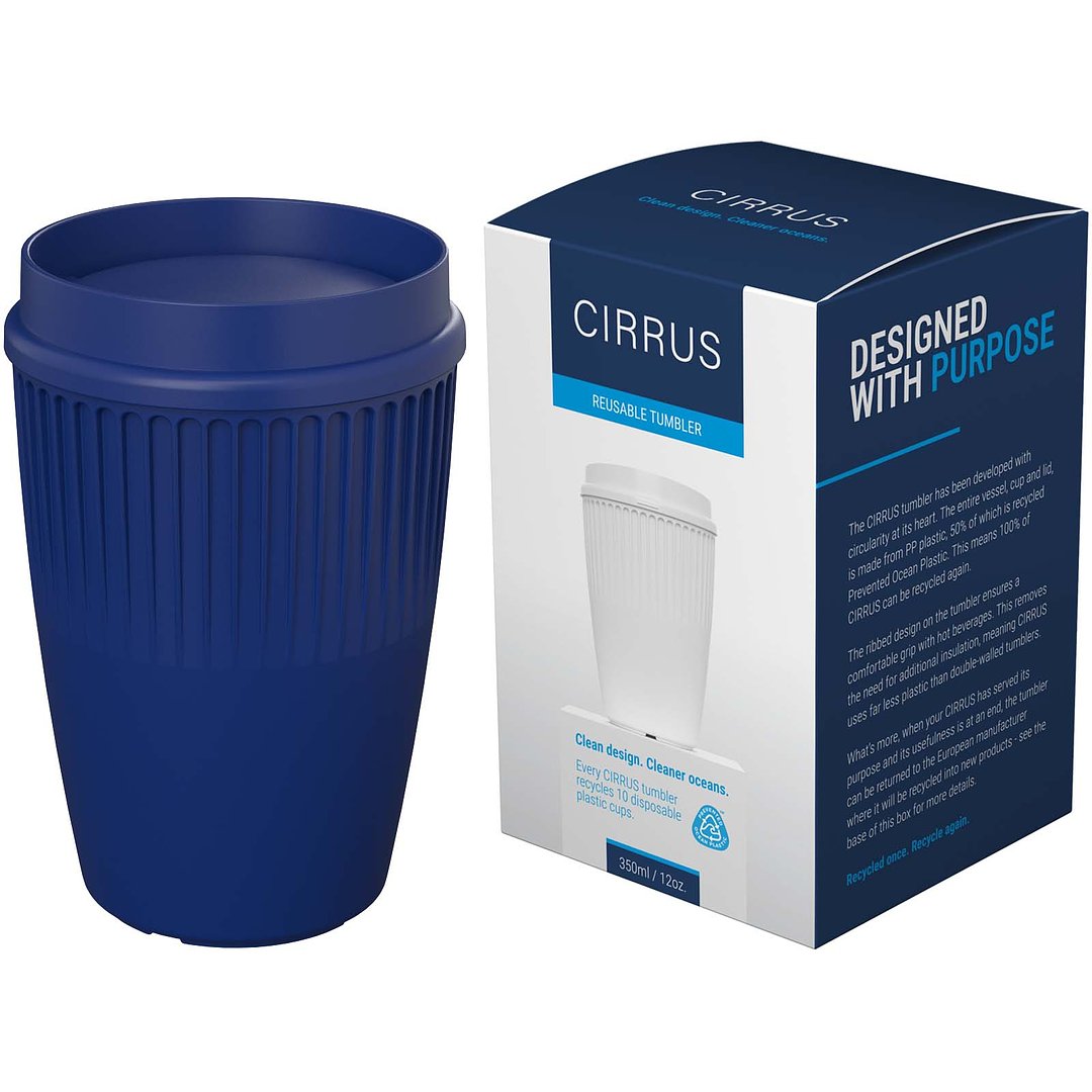 POP 350 ml Becher mit 360°-Deckel - Durega
