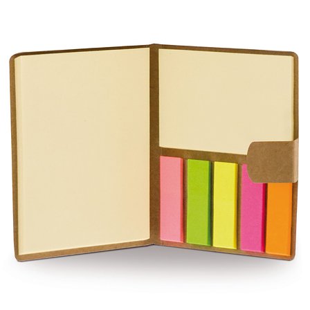 Notizbuch mit Haftnotizen Ramudia