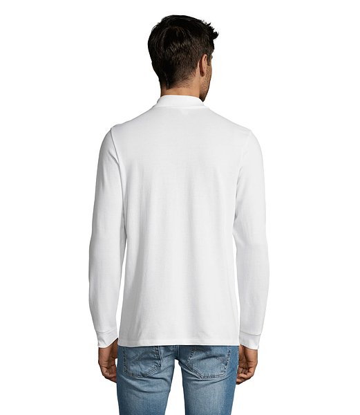 Männer Long-Sleeve Polo 180g Cilgian