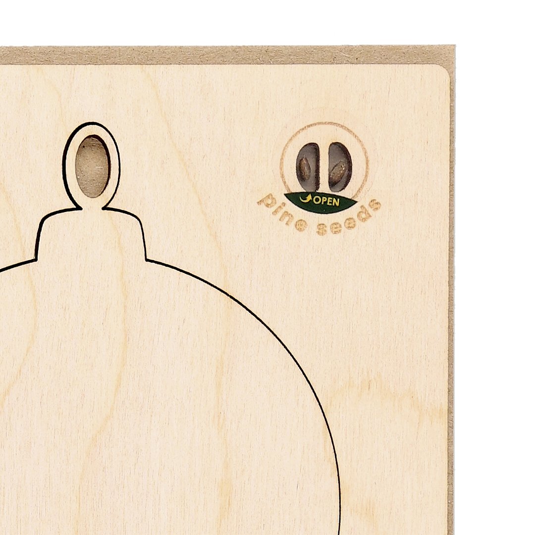 Ornament Weihnachtskarte Idrox