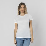 Erwachsene Frauen Weiss T-Shirt Idika