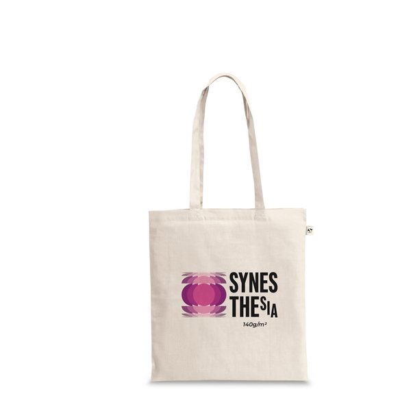 Tasche aus 100 % recycelter Baumwolle (140 g/m²) Trudyli