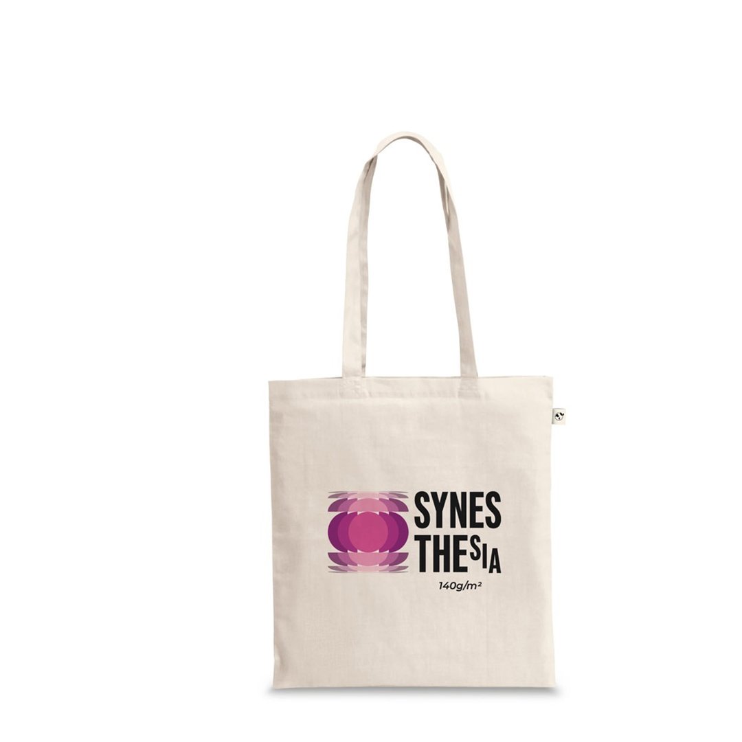 Tasche aus 100 % recycelter Baumwolle (140 g/m²) Trudyli