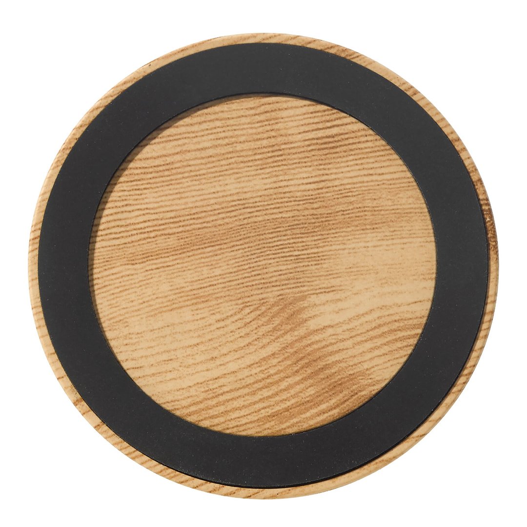 3W Lautsprecher in Holzoptik & 5W Kabelloses Ladegerät Leensehis