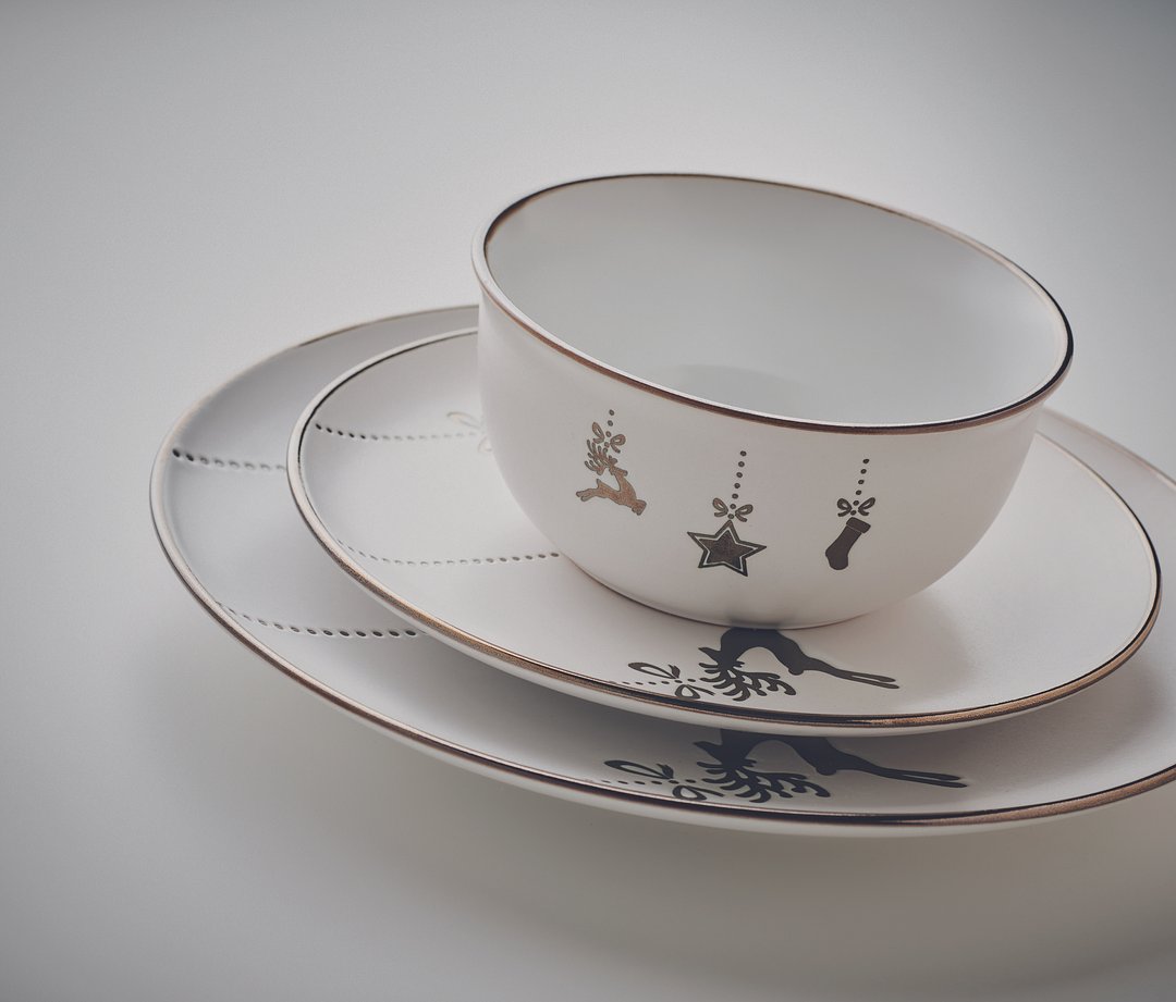 Geschirr-Set 4-teilig Anin