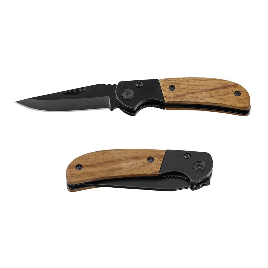 Taschenmesser aus Edelstahl und Holz Bigelleen