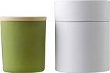 Kerze Rendi | Glas mit Bambusdeckel | Sojawachs | 280 g